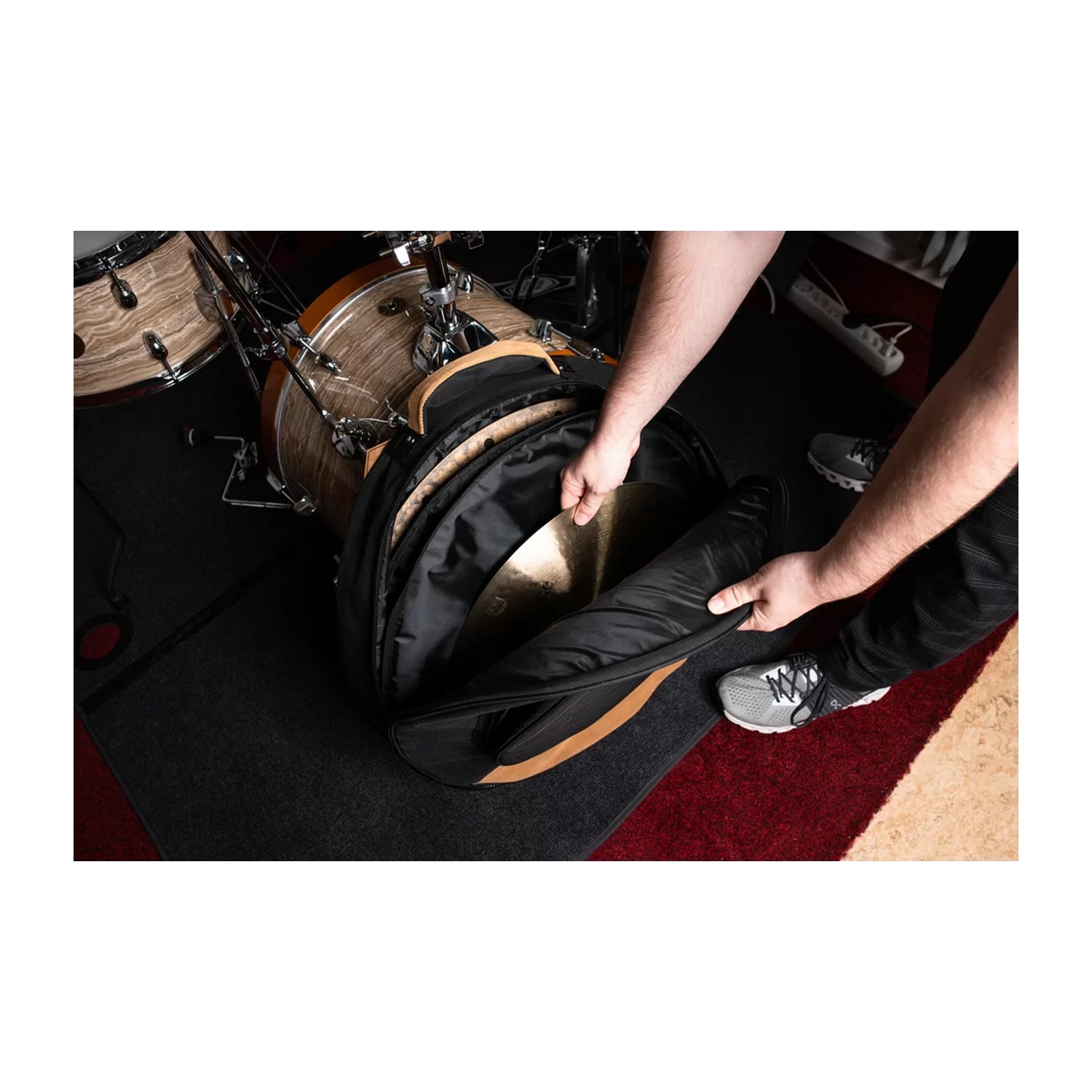Meinl Cymbals Classic Woven 22-inch Cymbal Bag - Black