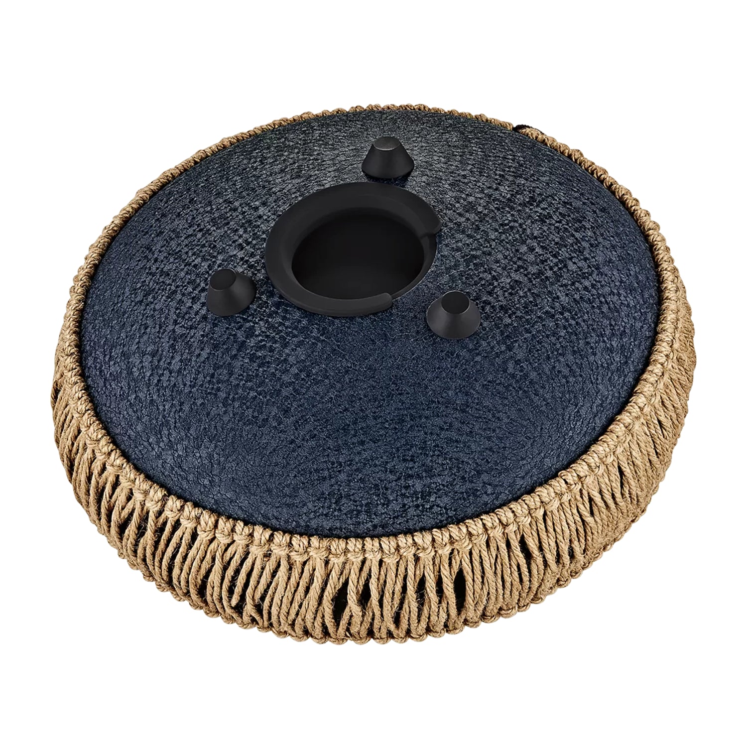 Meinl Sonic Energy Medium Octave Steel Tongue Drum, C Minor - 10 inch, Navy Blue