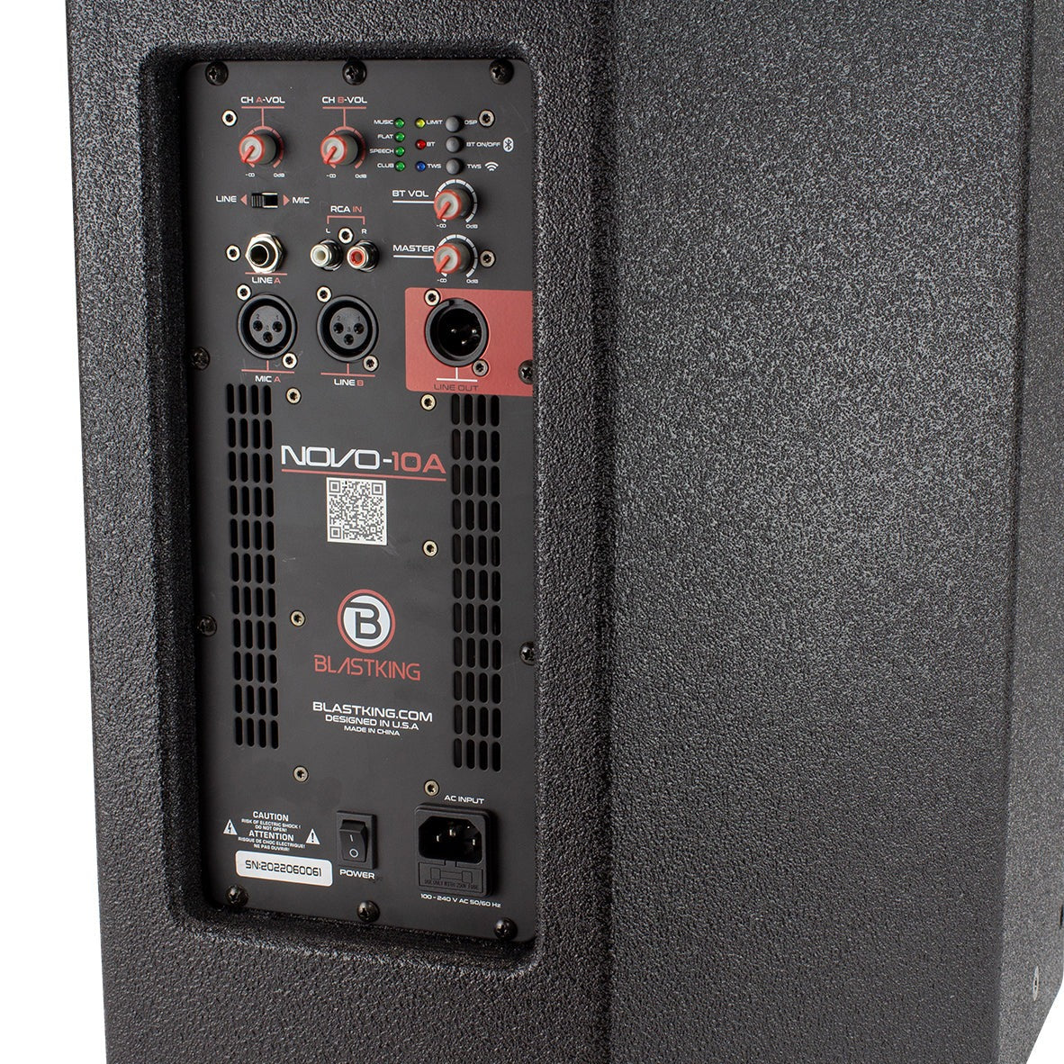 Blastking NOVO-10A Altavoz Activo de 10” 2 Vías