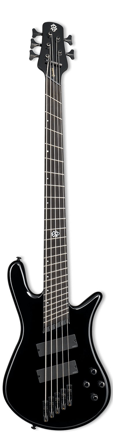 Spector Ns Dimension High Performance 5 Multi-Scale 5-String Bass Guitar - Solid Black Gloss