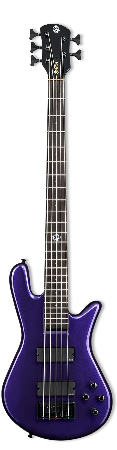 Spector Ns Ethos High Performance 5 Bass Guitar  - Plum Crazy Gloss