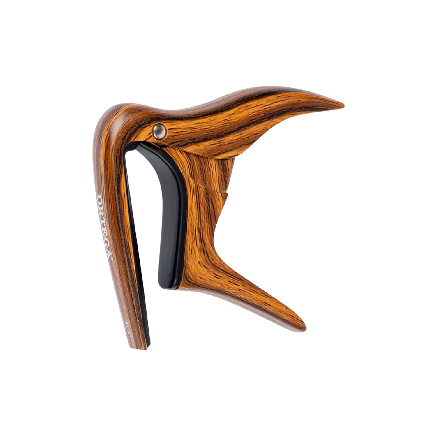 Ortega Flat Guitar Capo - Walnut