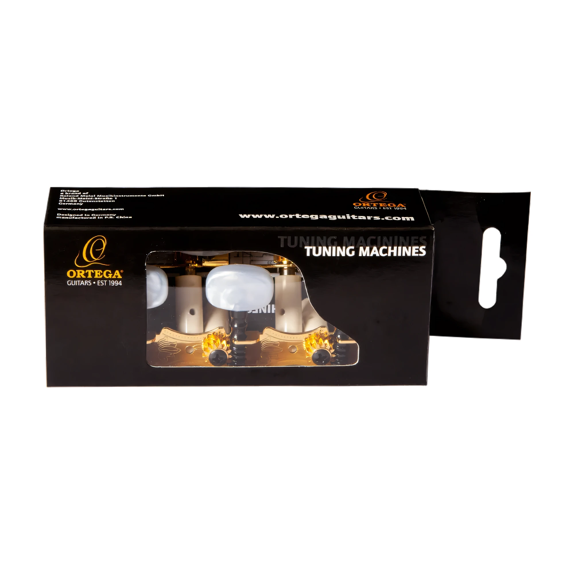 Full view in packaging of Ortega OTM-FAMILYPRO Classical Guitar Tuning Machines