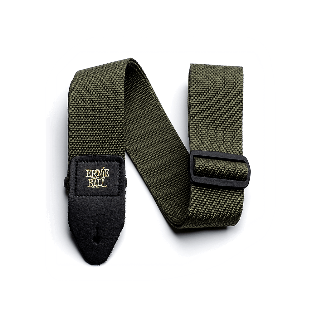 Ernie Ball Polypro Strap - Olive Green