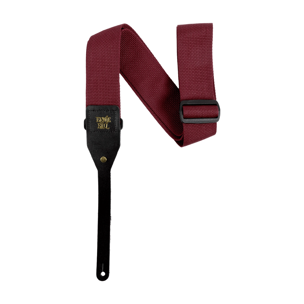 Ernie Ball Polypro Acoustic Guitar Strap - Burgundy