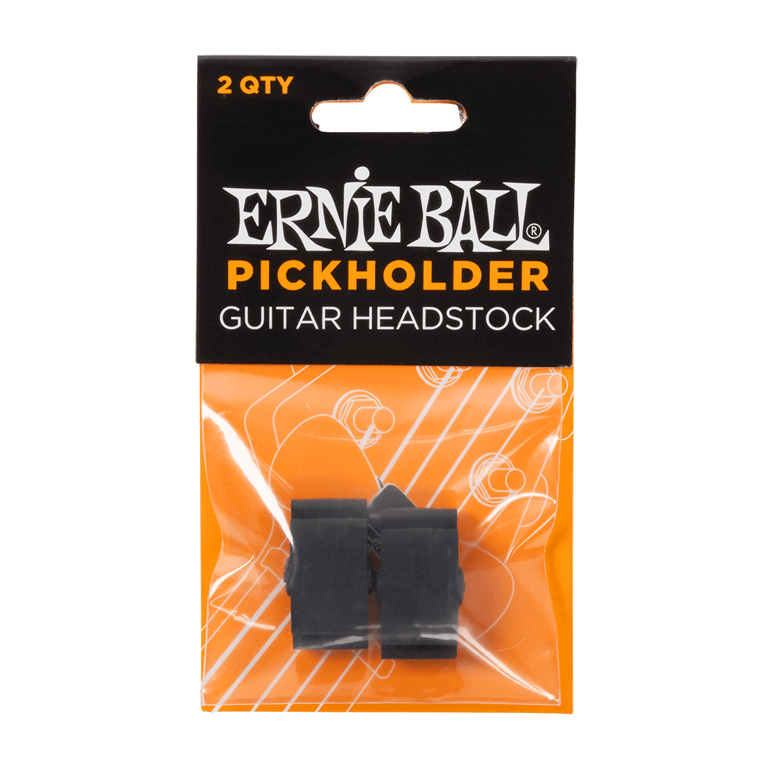Ernie Ball Pickholder Guitar Headstock