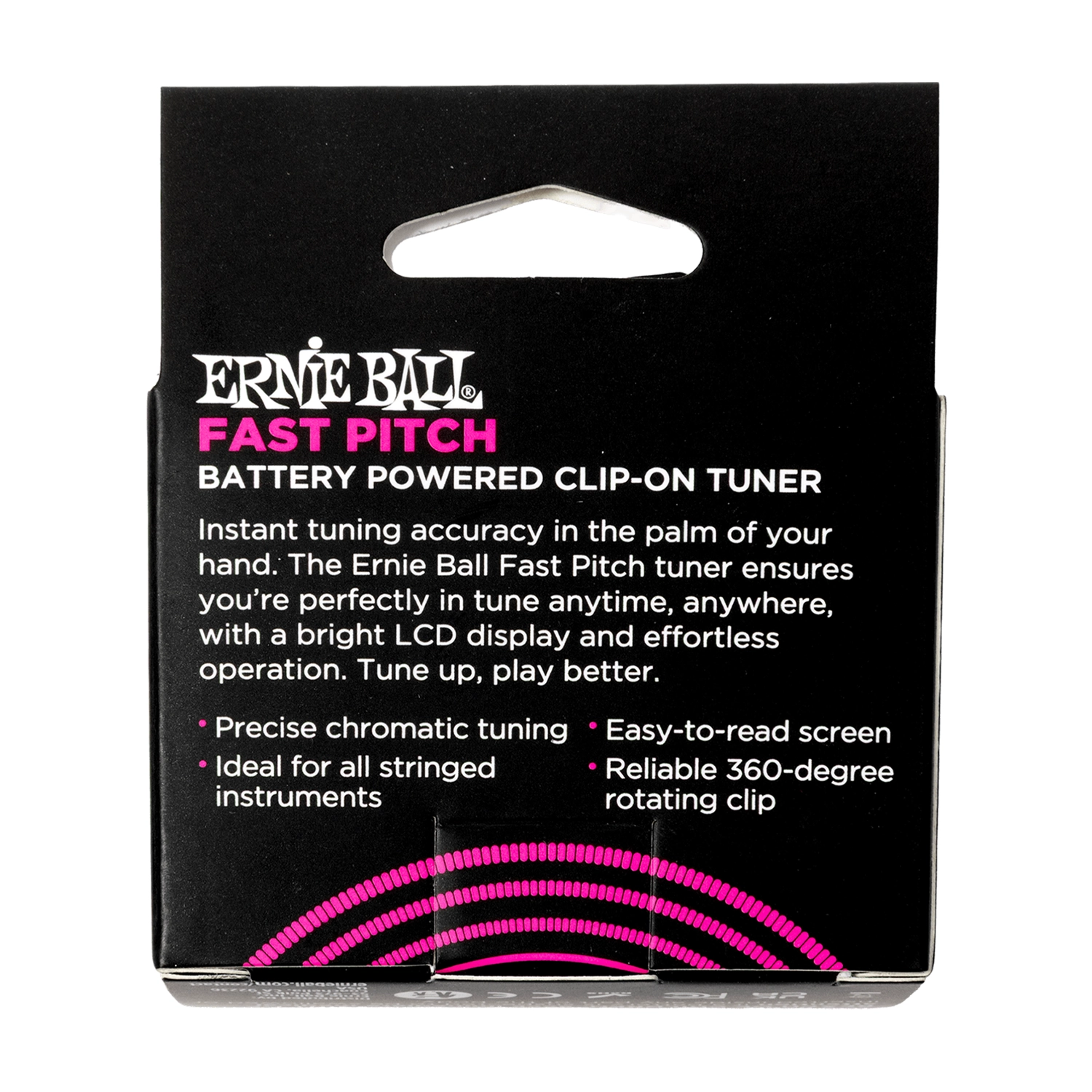 Ernie Ball Fast Pitch Clip-On Tuner