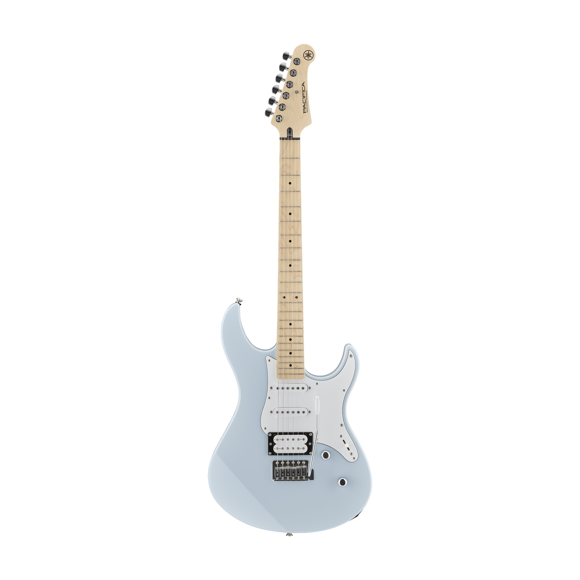 Front view of Yamaha PAC112VM Electric Guitar - Ice Blue