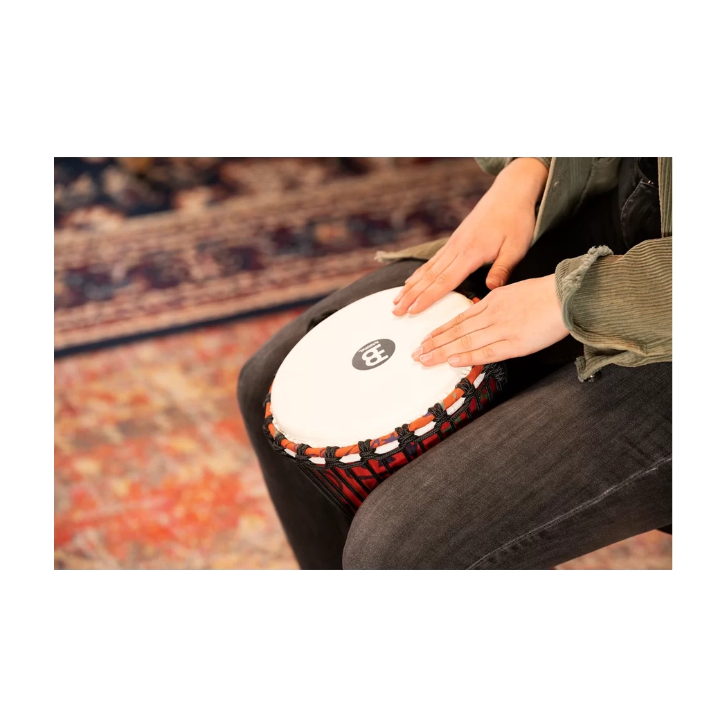 Meinl 8" African Djembe Pharaohs Script Fiber Skin Head