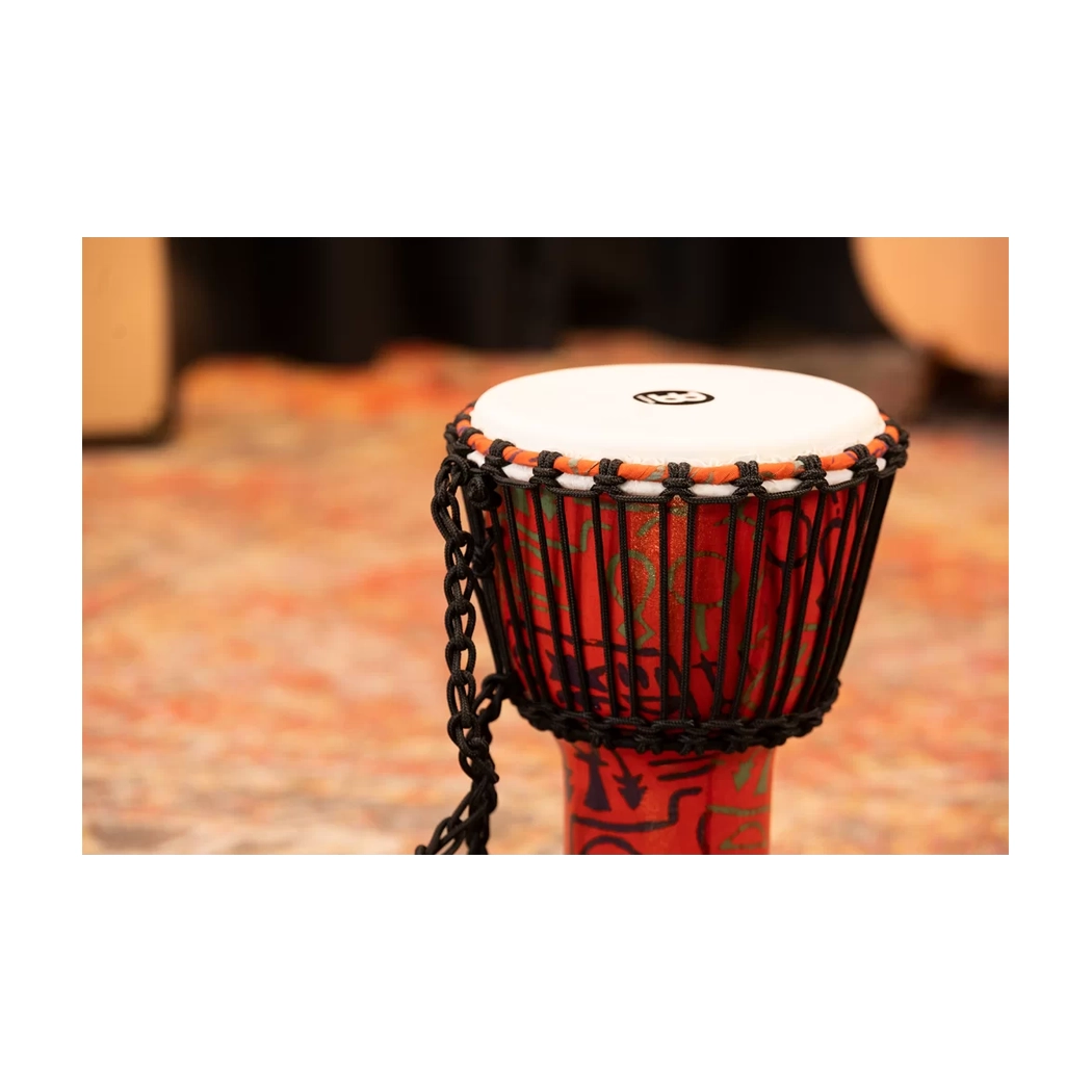 Meinl 8" African Djembe Pharaohs Script Fiber Skin Head