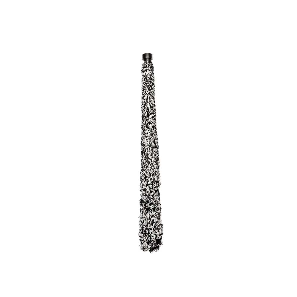 A black and white image of a padguard for an alto saxophone, designed to absorb moisture.