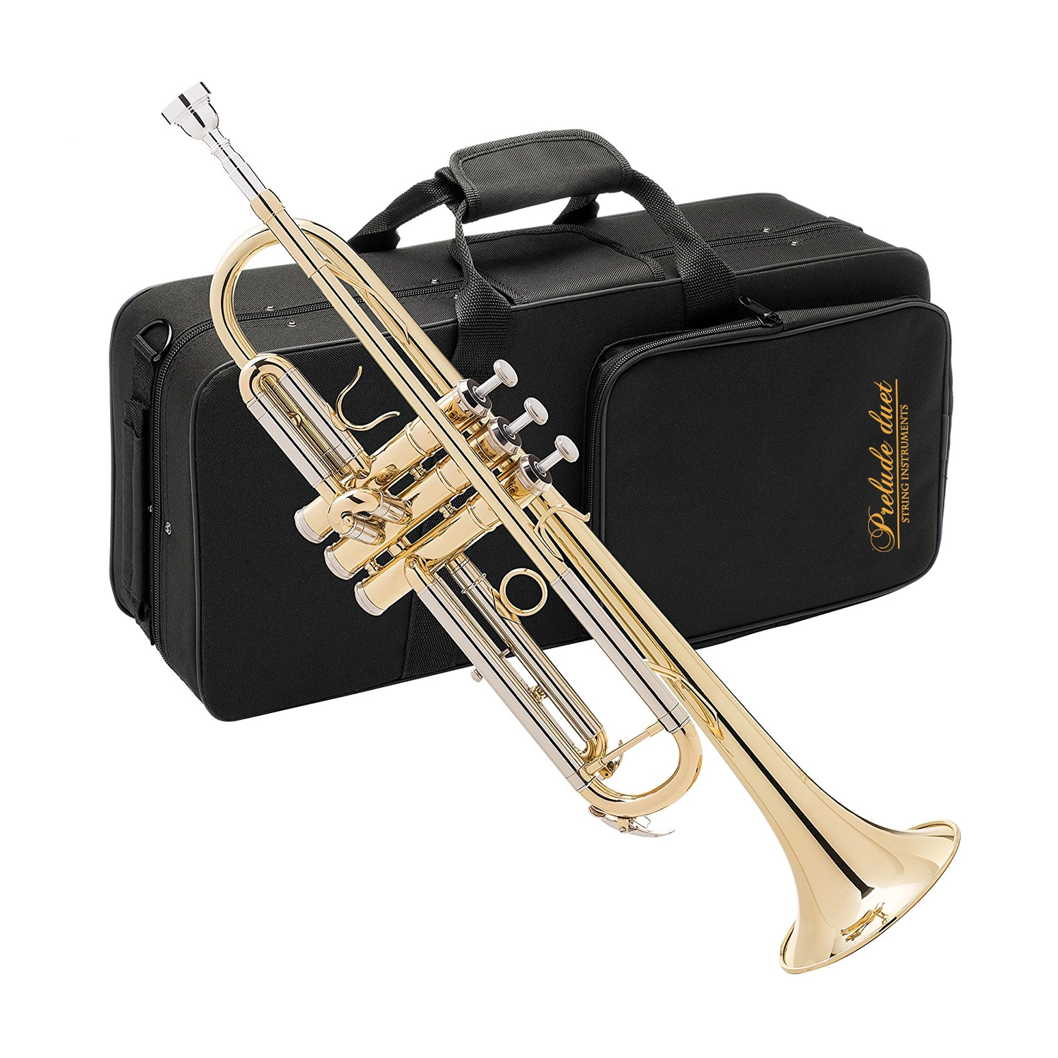 Prelude Duet Student Trumpet Lacquer with case