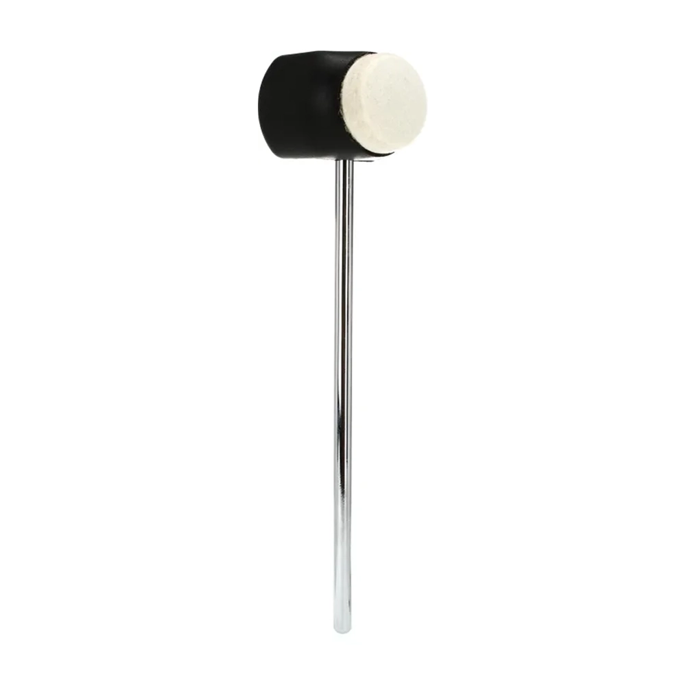 PDP drum kick beater with white felt on one side and black plastic on the other sidea