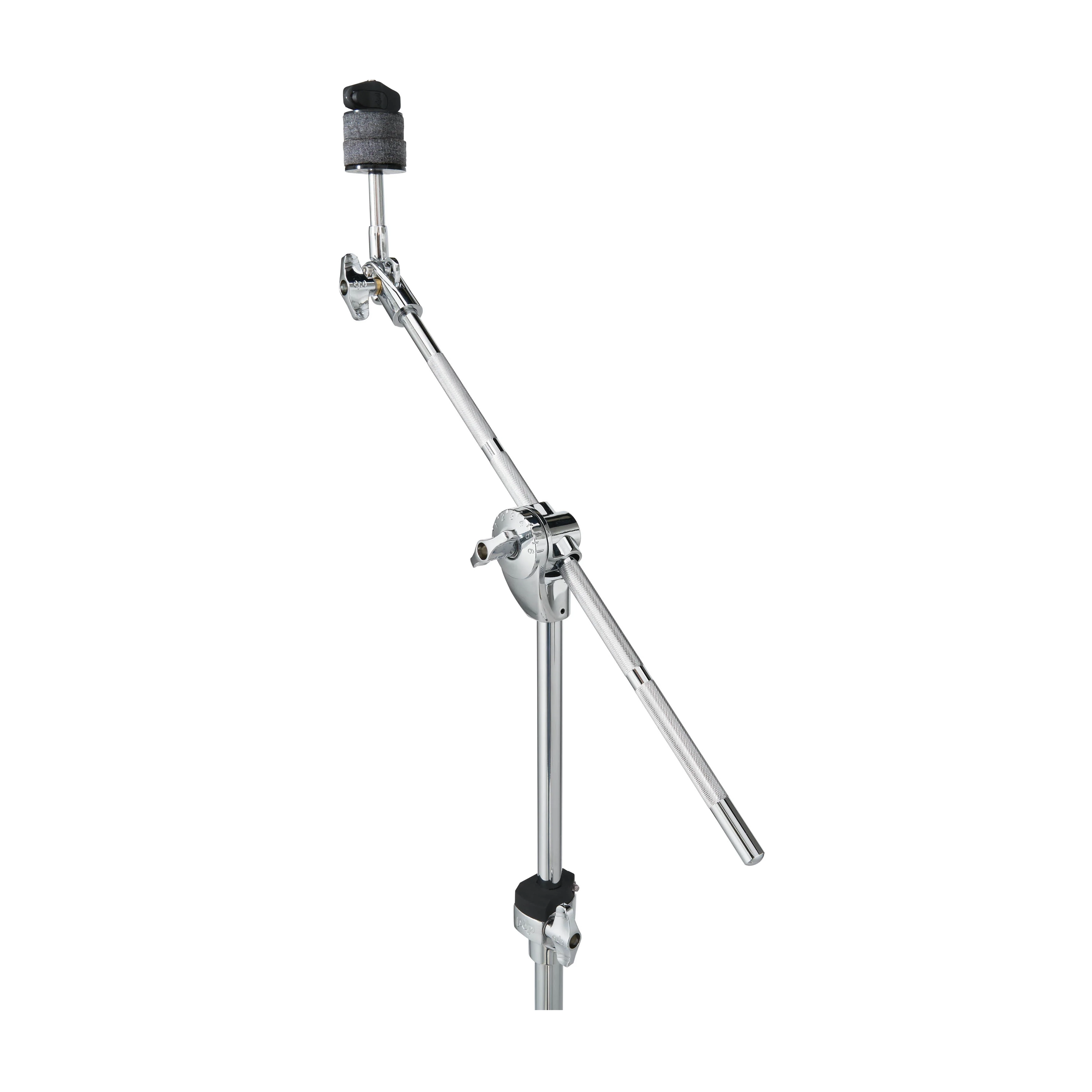 Drum cymbal stand boom arm on a white background
