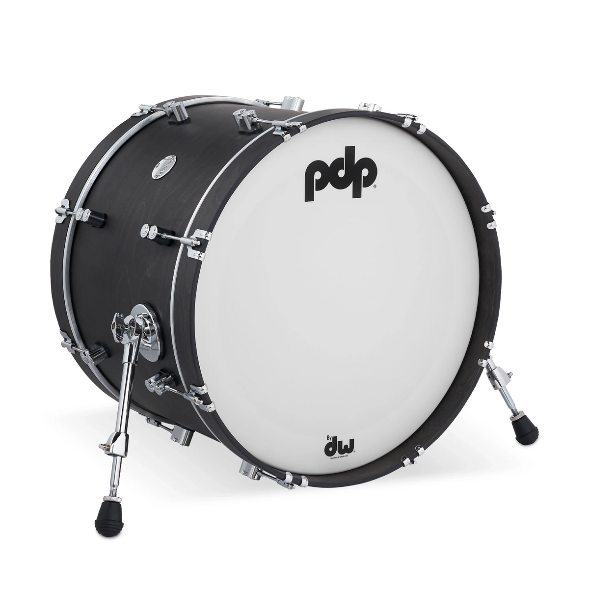 PDP Concept Classic 20x14 Bass Drum - Ebony/Ebony Hoops