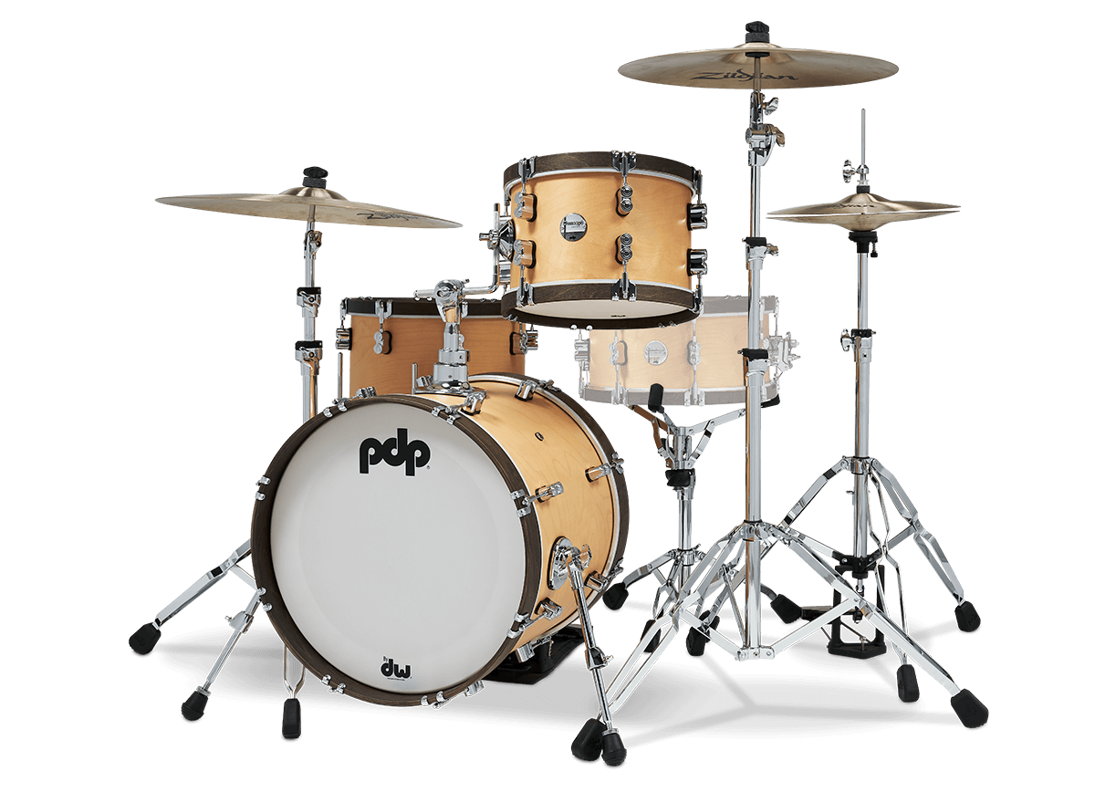 PDP Concept Maple Classic Bop 3-Piece Shell Pack - Natural Stain with