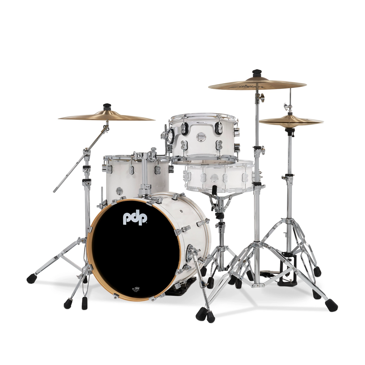 PDP Concept Maple 3 Piece Bop Drum Set - Pearlescent White