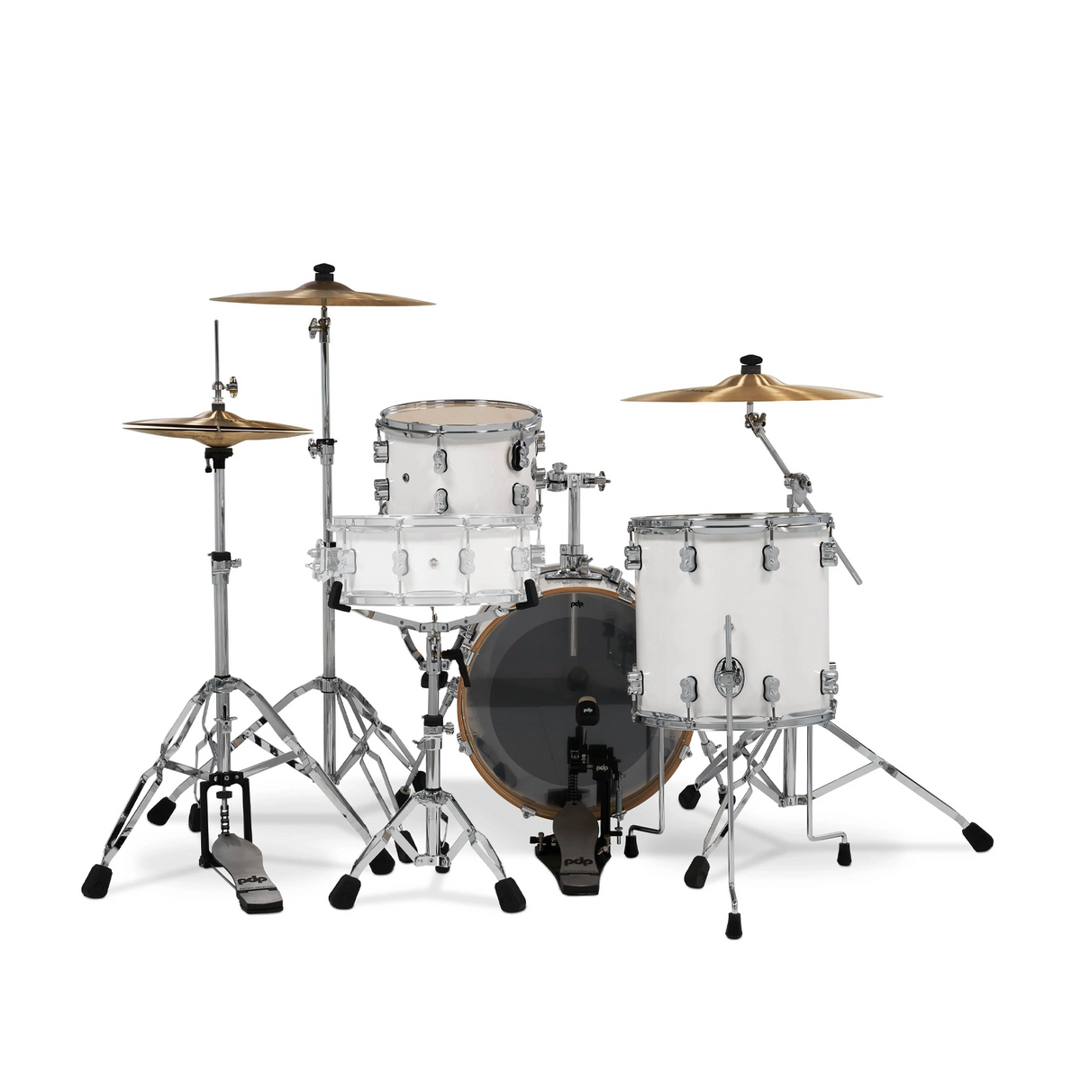PDP Concept Maple 3 Piece Bop Drum Set - Pearlescent White
