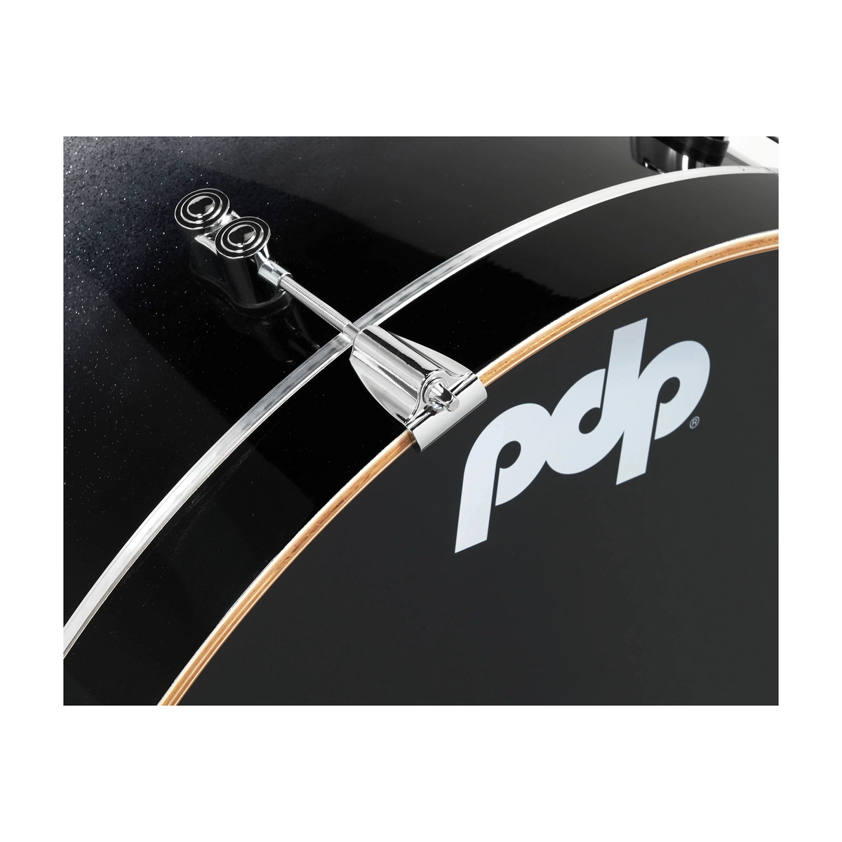 PDP Concept Maple Bop Kit - Silver To Black