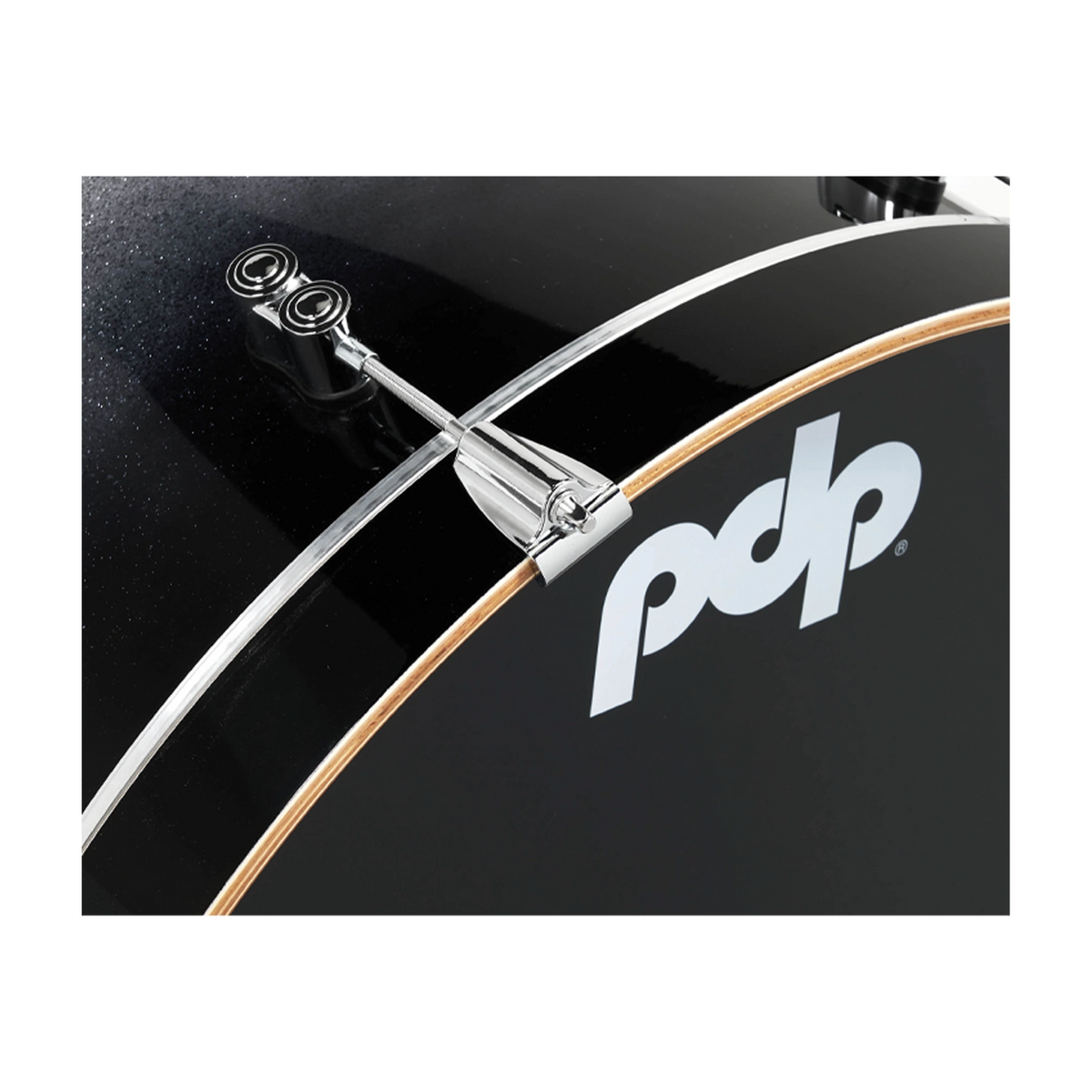 PDP Concept Maple 4pc Shell Pack Silver To Black Fade