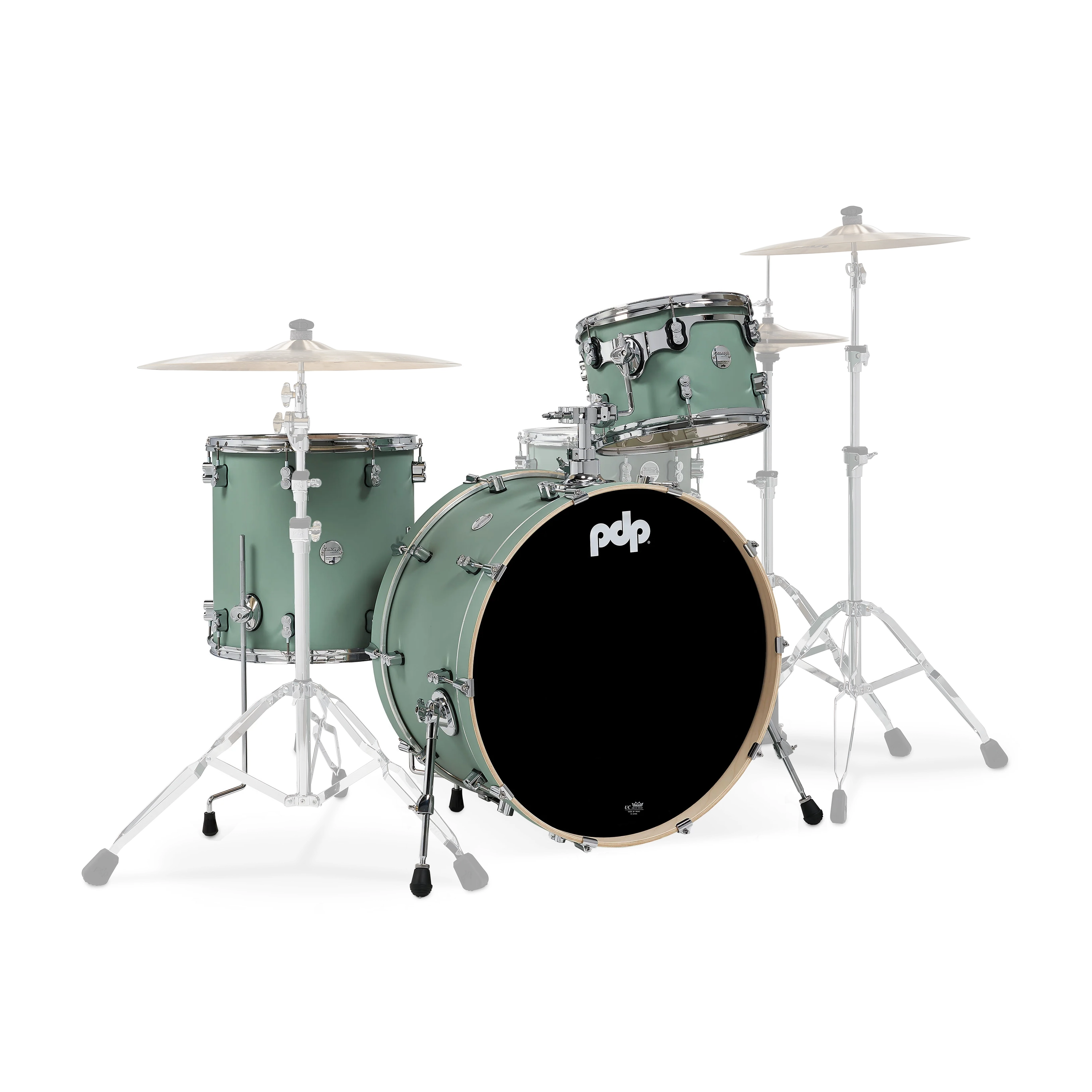 PDP Concept Maple Rock 3-Piece Shell Pack - Satin Seafoam