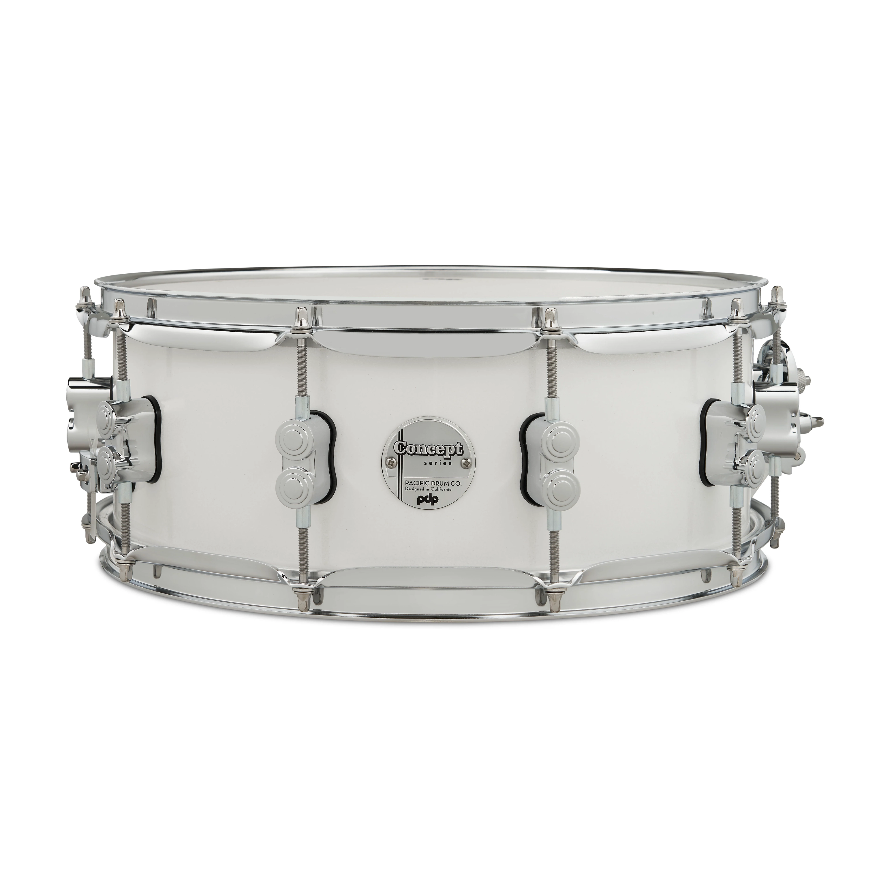 PDP Concept Maple 5.5" X 14" Maple Snare Drum - Pearlescent White
