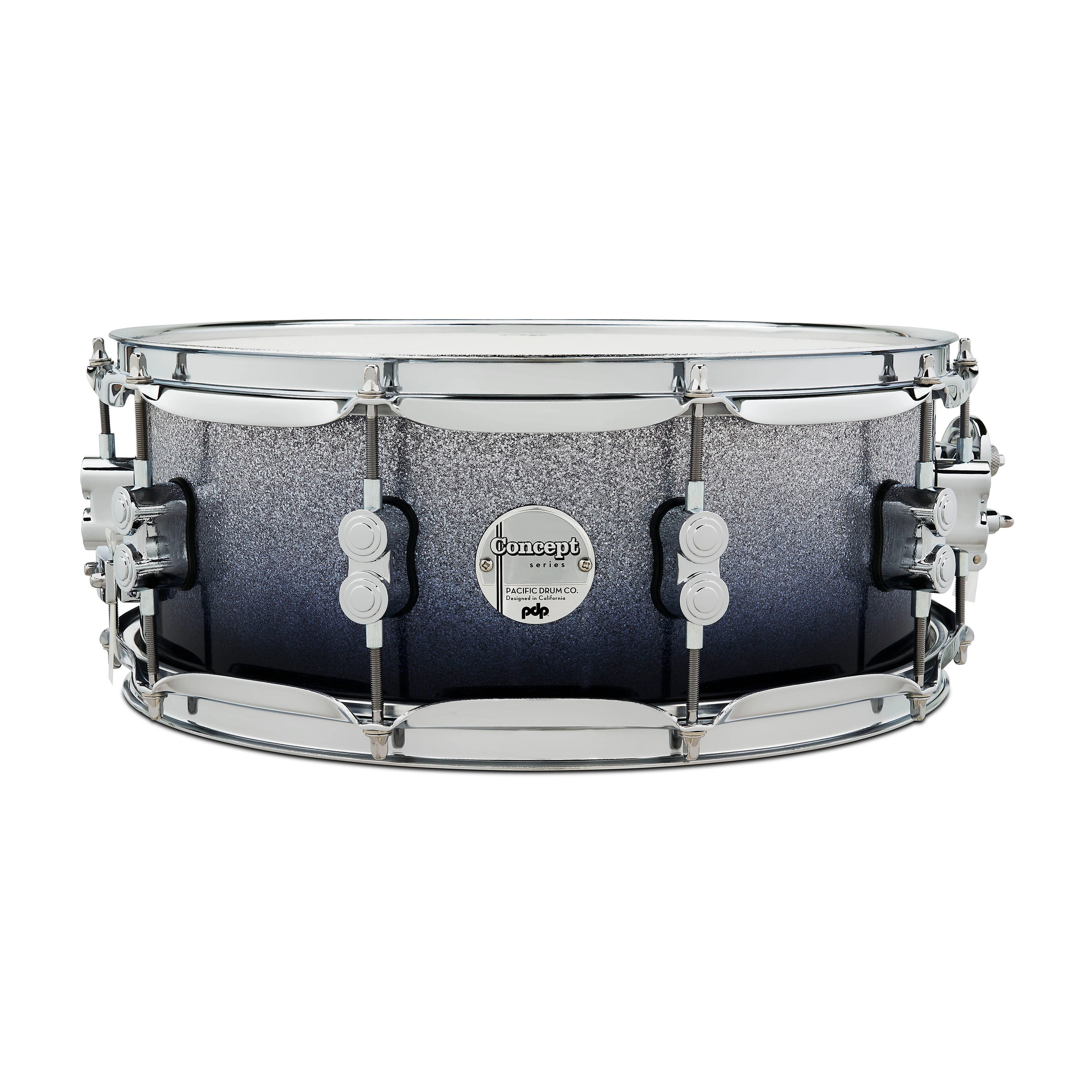 PDP Concept Series 5.5X14 Maple Snare - Silver To Black Fade