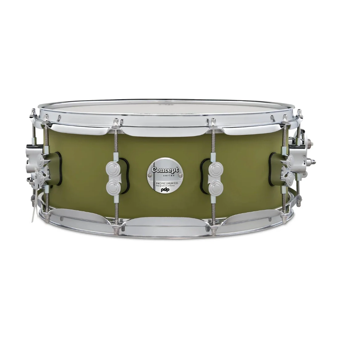 PDP Concept Maple Snare Drum - 5.5 x 14-inch - Satin Olive