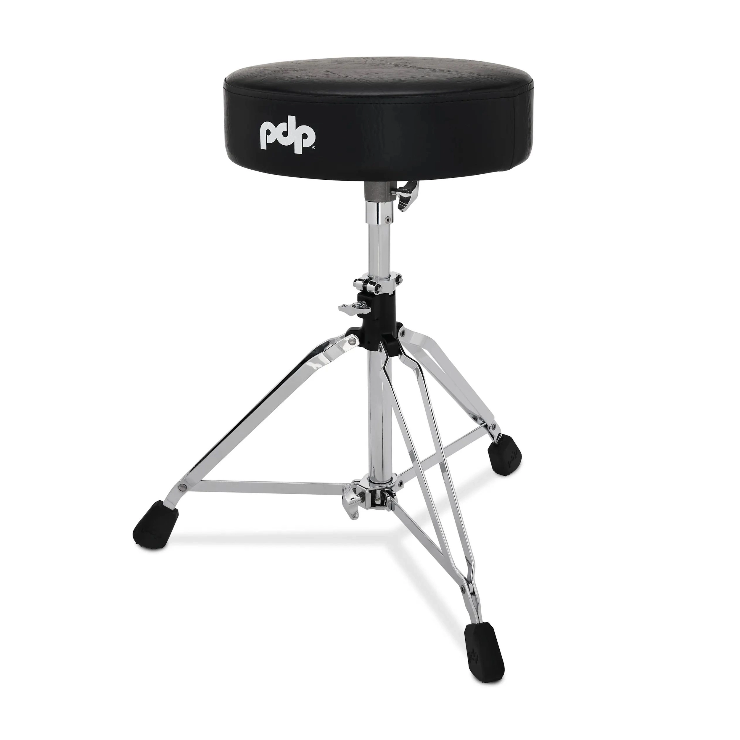 PDP PDDT810RB Drum Throne with Padded Seat And Tripod Base - 13