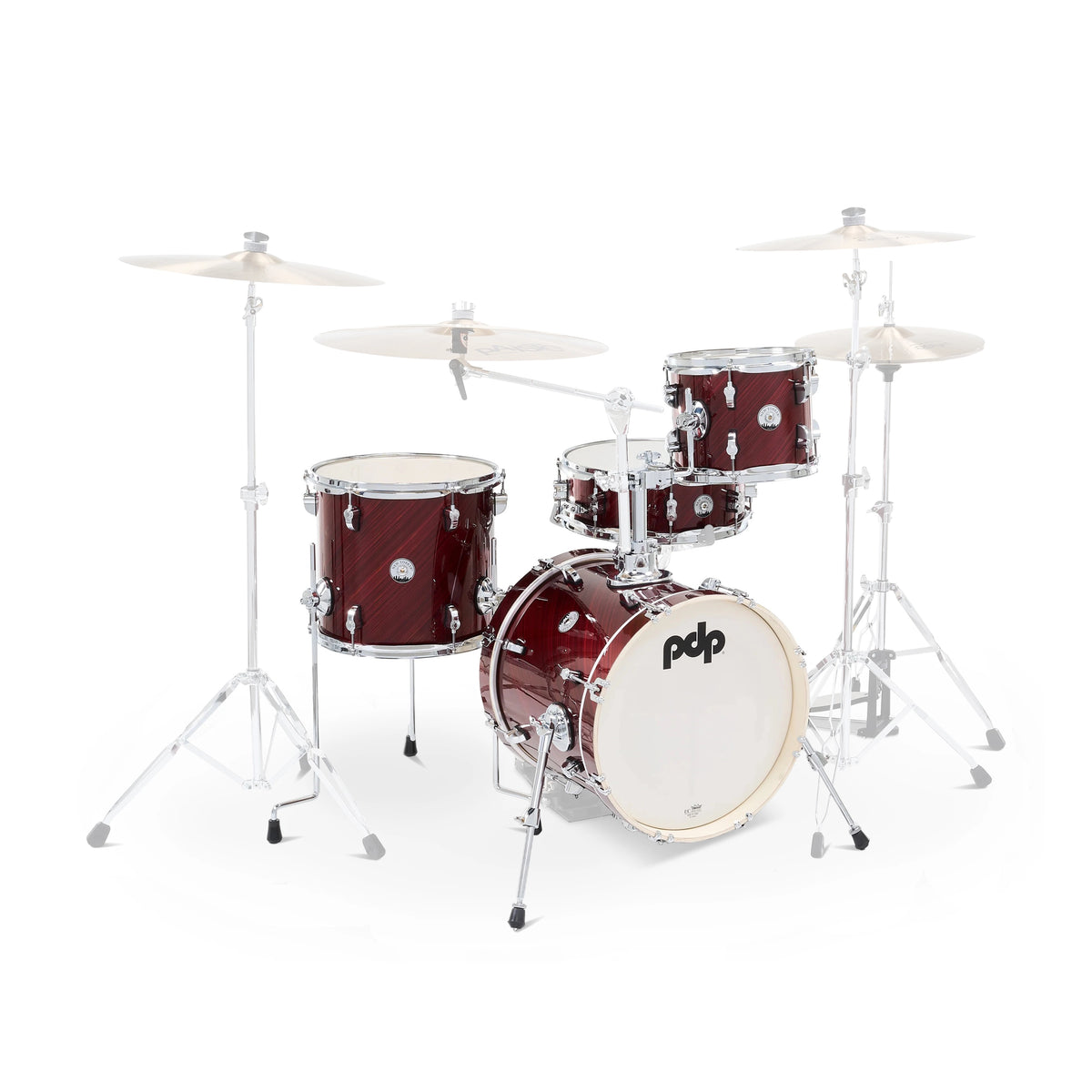 PDP New Yorker 4-Pc Shell Pack -  Twisted Cherry