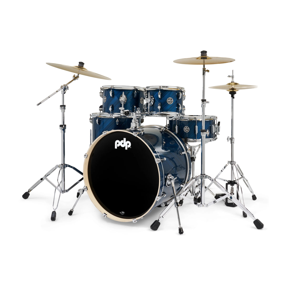 PDP Mainstage 5-Piece Complete Drum Set - Twisted Blue Steel