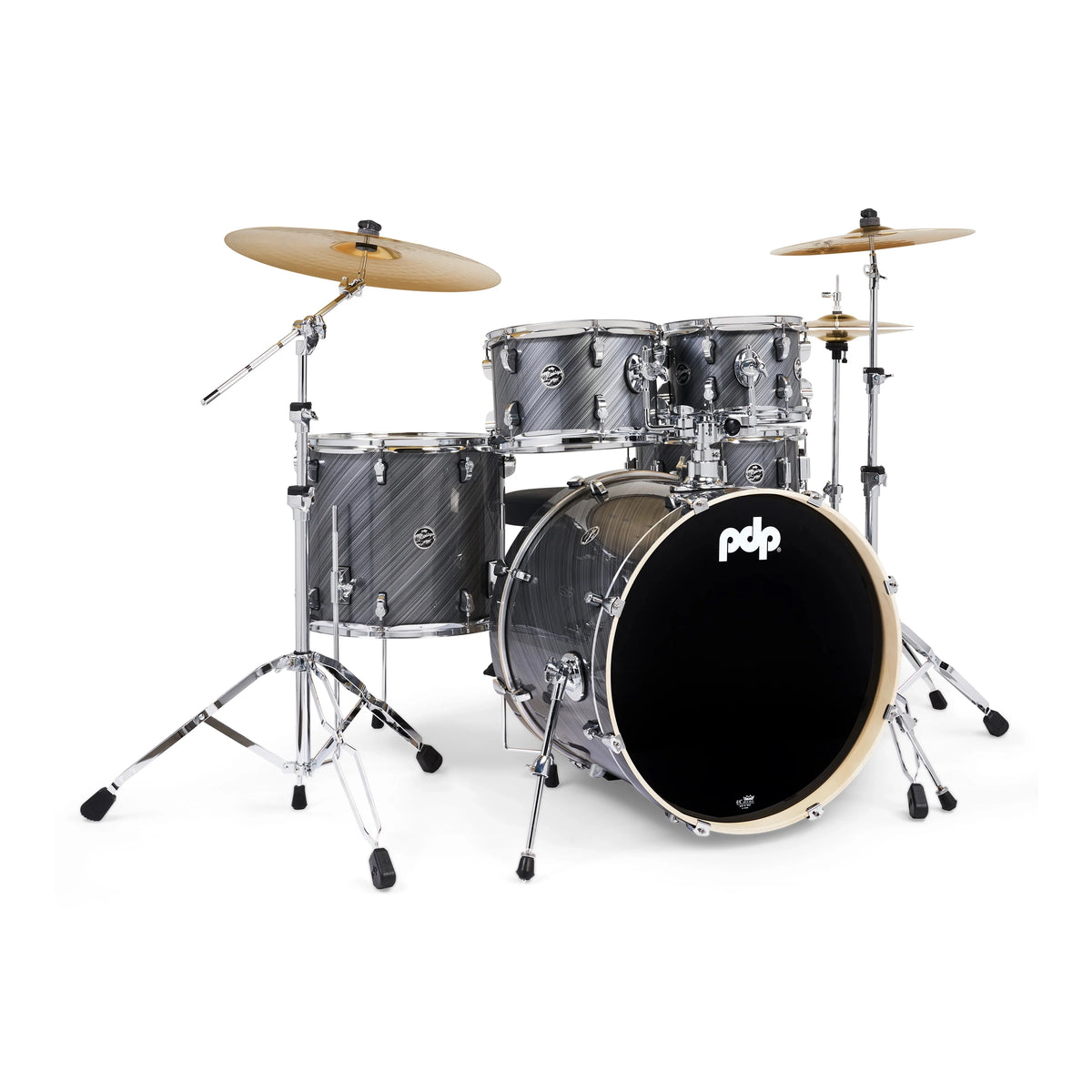 PDP Mainstage 5-Piece Complete Drum Set - Twisted Graphite