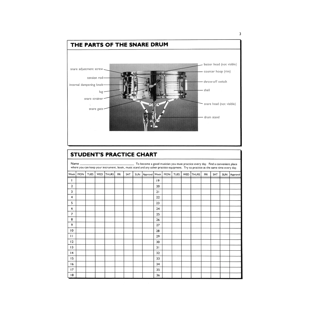 Yamaha Band Student - Book 1 - Percussion