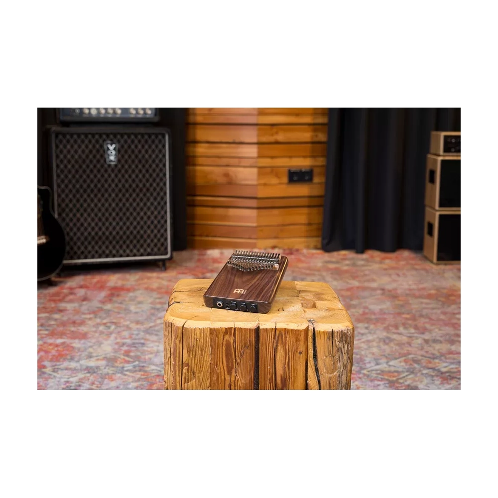 Meinl Percussion Solid Pickup Kalimba American Walnut - PKA17AW Lifestyle