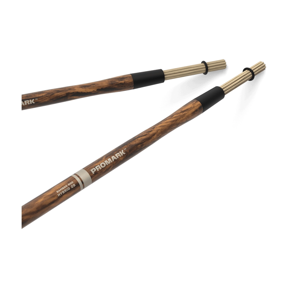 Promark PMHRB 2B Bamboo Hybrid Rods Bundle Sticks
