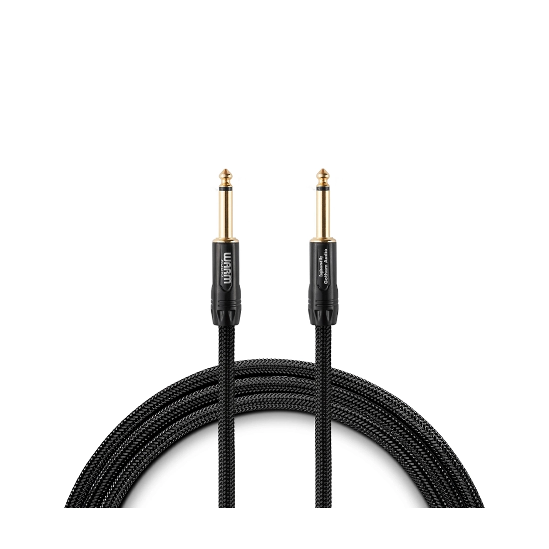 Warm Audio Prem-TS-10' Premier Gold Straight to Straight Instrument Cable - 10-foot