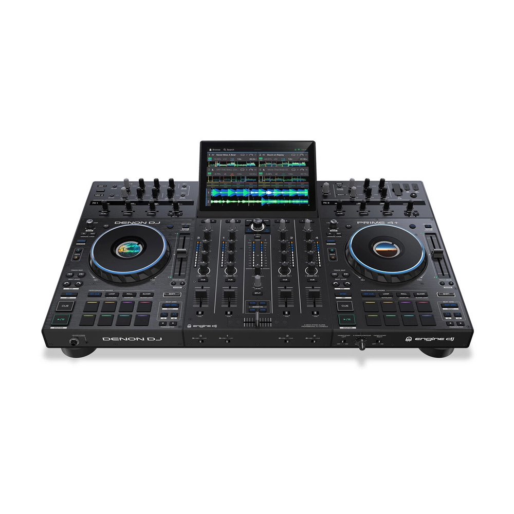 Denon DJ Prime 4+ Standalone 4-Deck DJ Controller