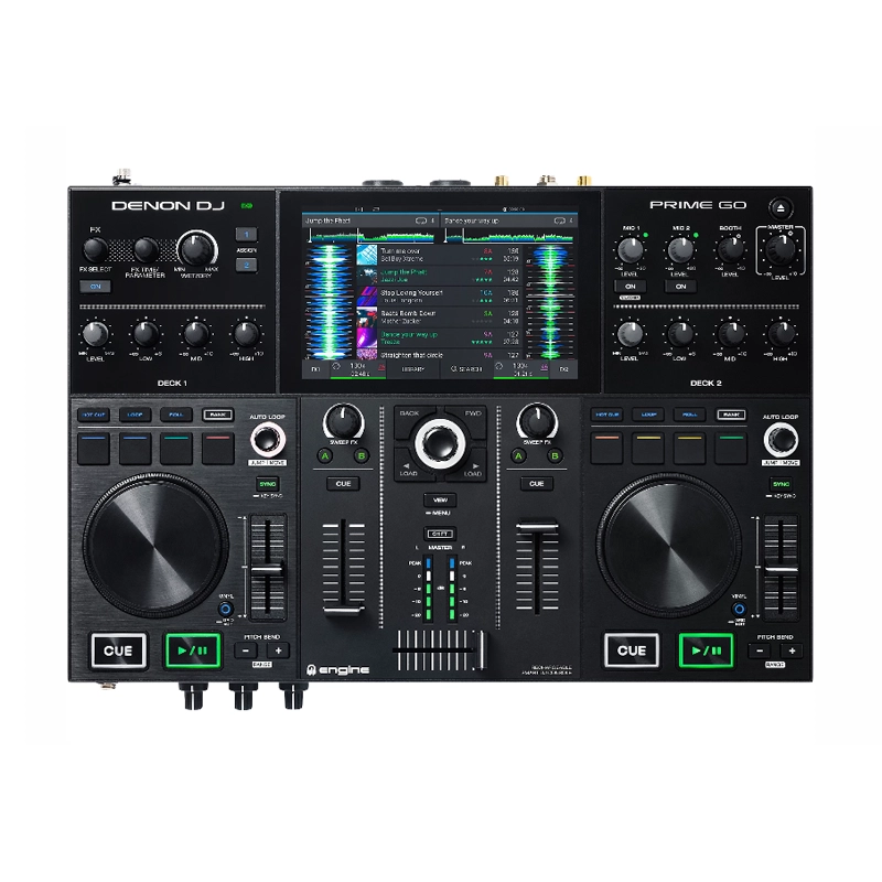 Denon DJ PRIME GO Rechargeable Standalone DJ Controller
