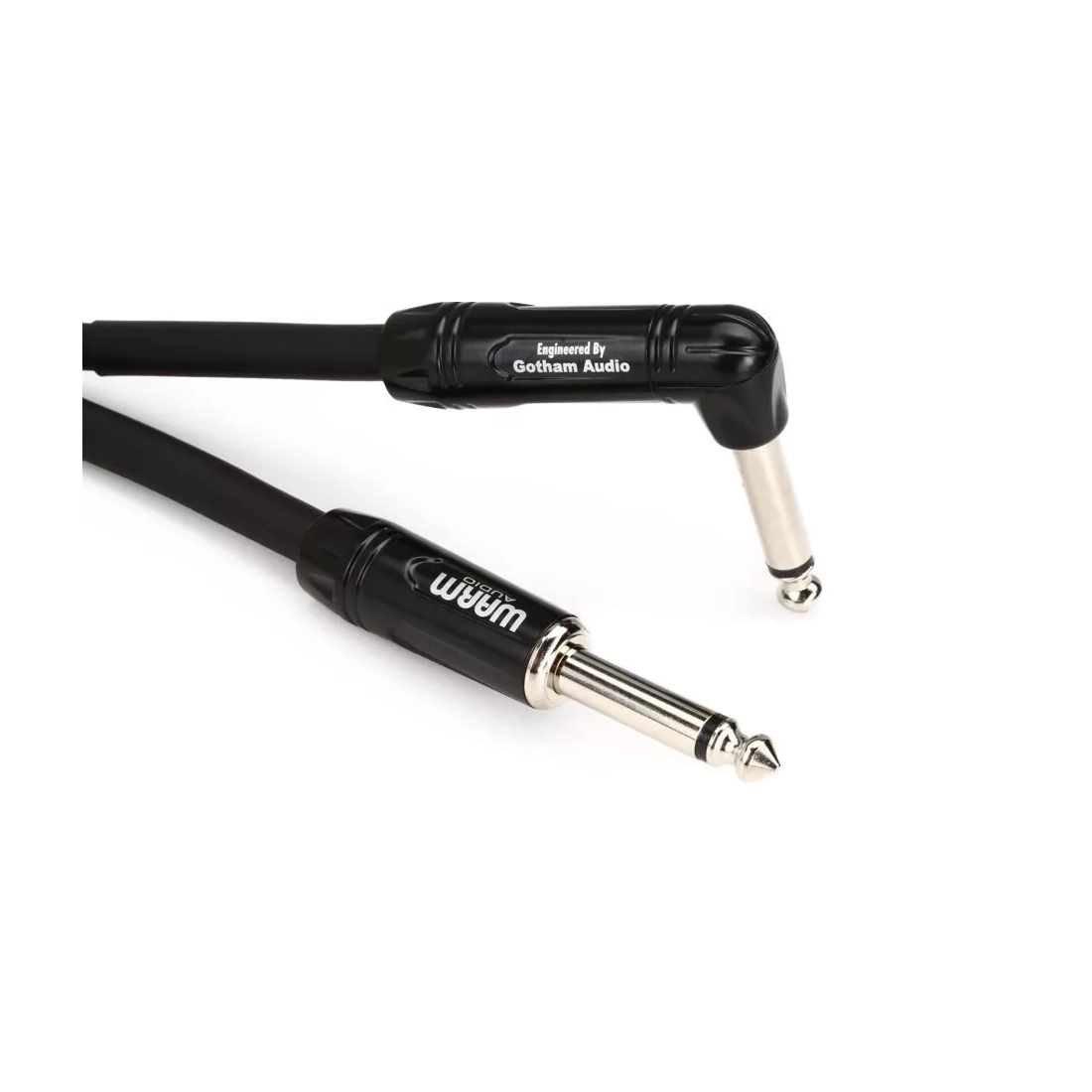 Warm Audio Pro Silver Straight to Right Angle Instrument Cable - 20ft