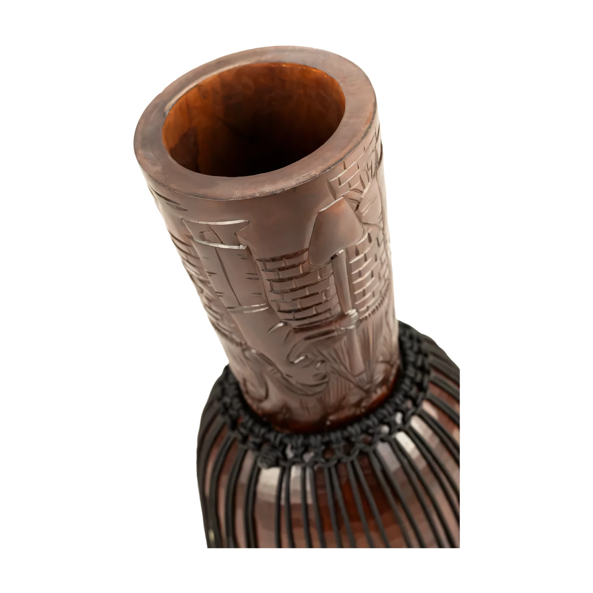 Meinl Percussion PROADJ2-L Professional 12-Inch African Style Rope Tuned Djembe base