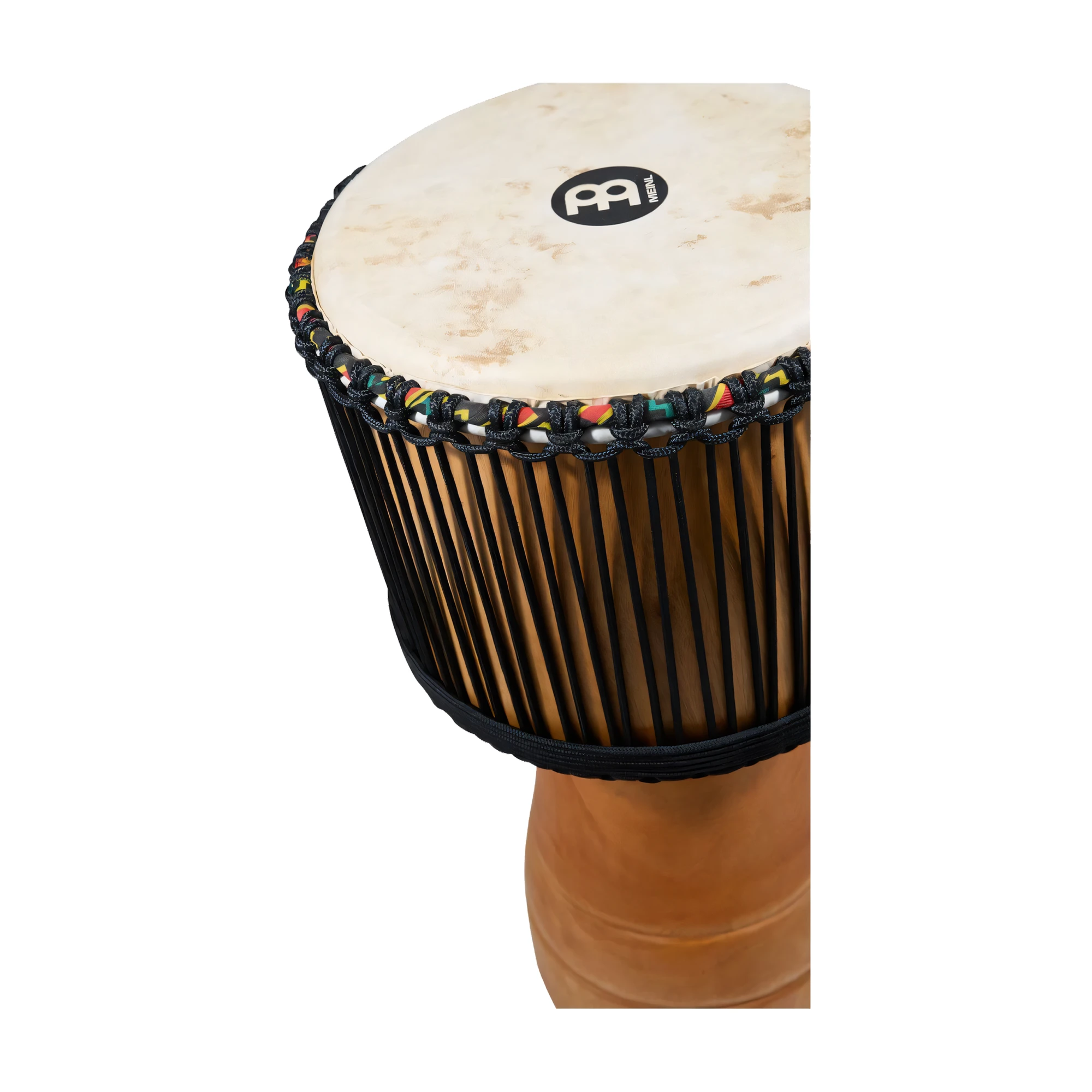 Meinl Percussion PROADJ5-M African Style Djembe Medium side angle view