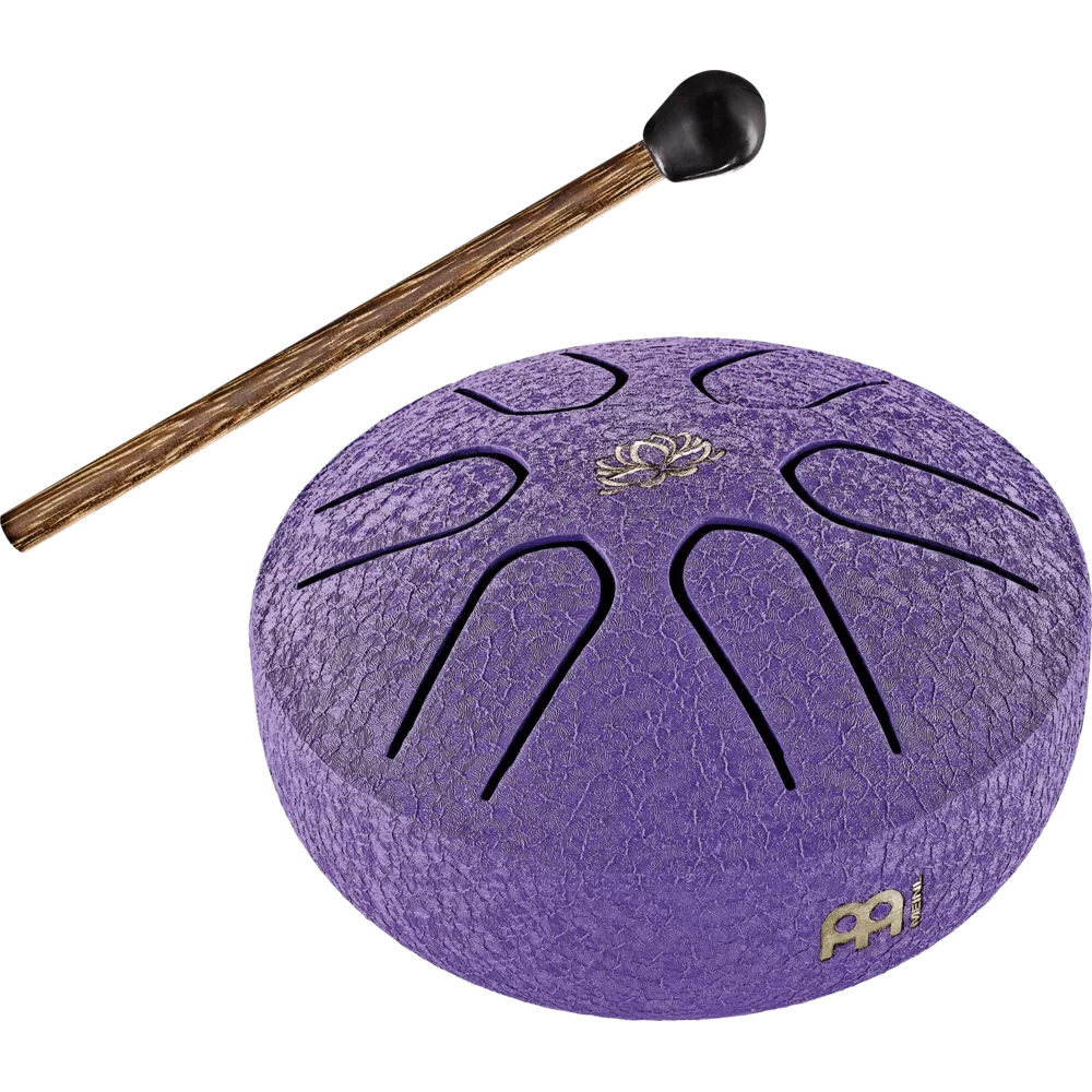 Meinl Sonic Energy Pocket Tongue Drum - Lotus Flower - Purple