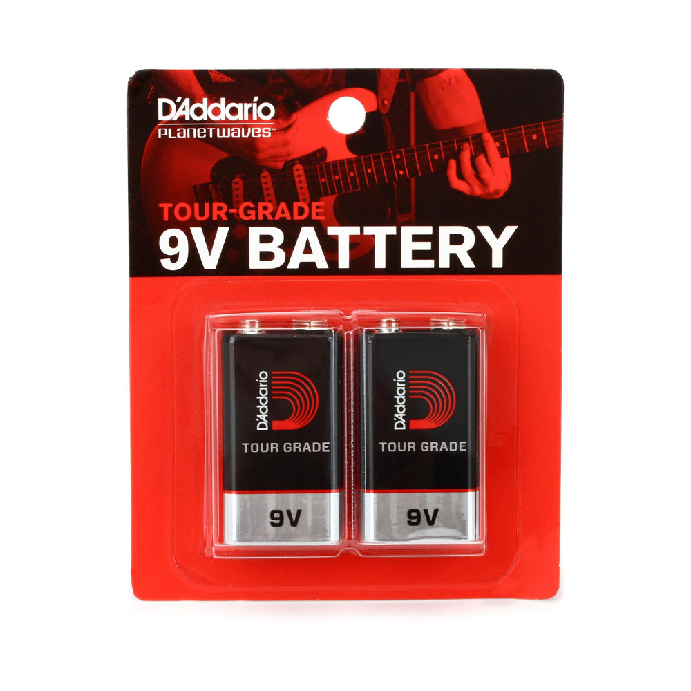 Batería Alcalina D'Addario 9V - Paquete de 2