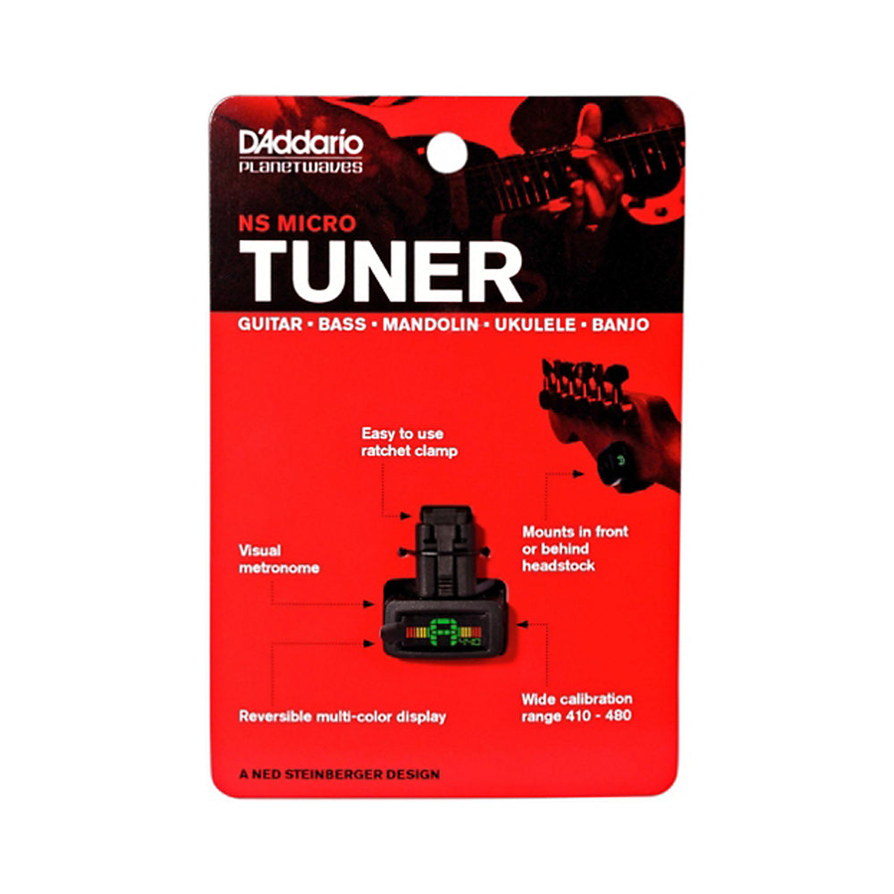 Afinador de clavija NS Micro de D'Addario Planet Waves