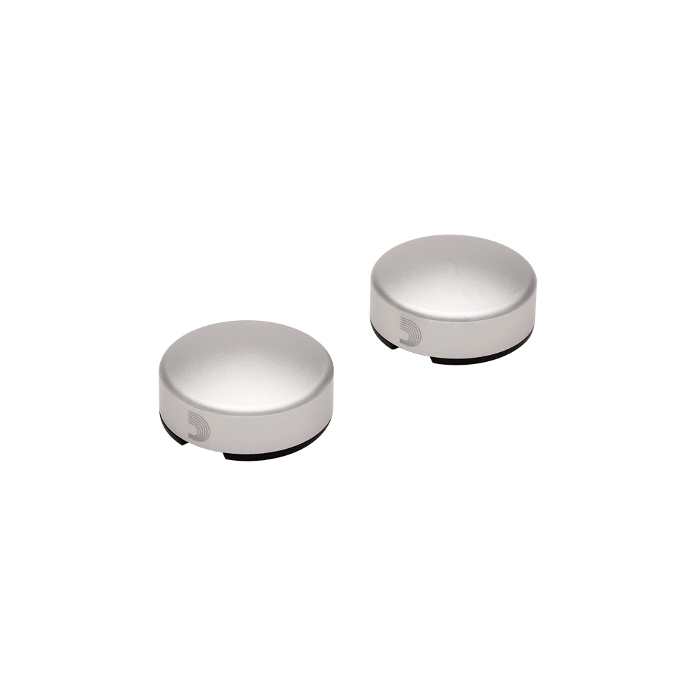 D'Addario Footswitch Topper 2 Pack - Silver