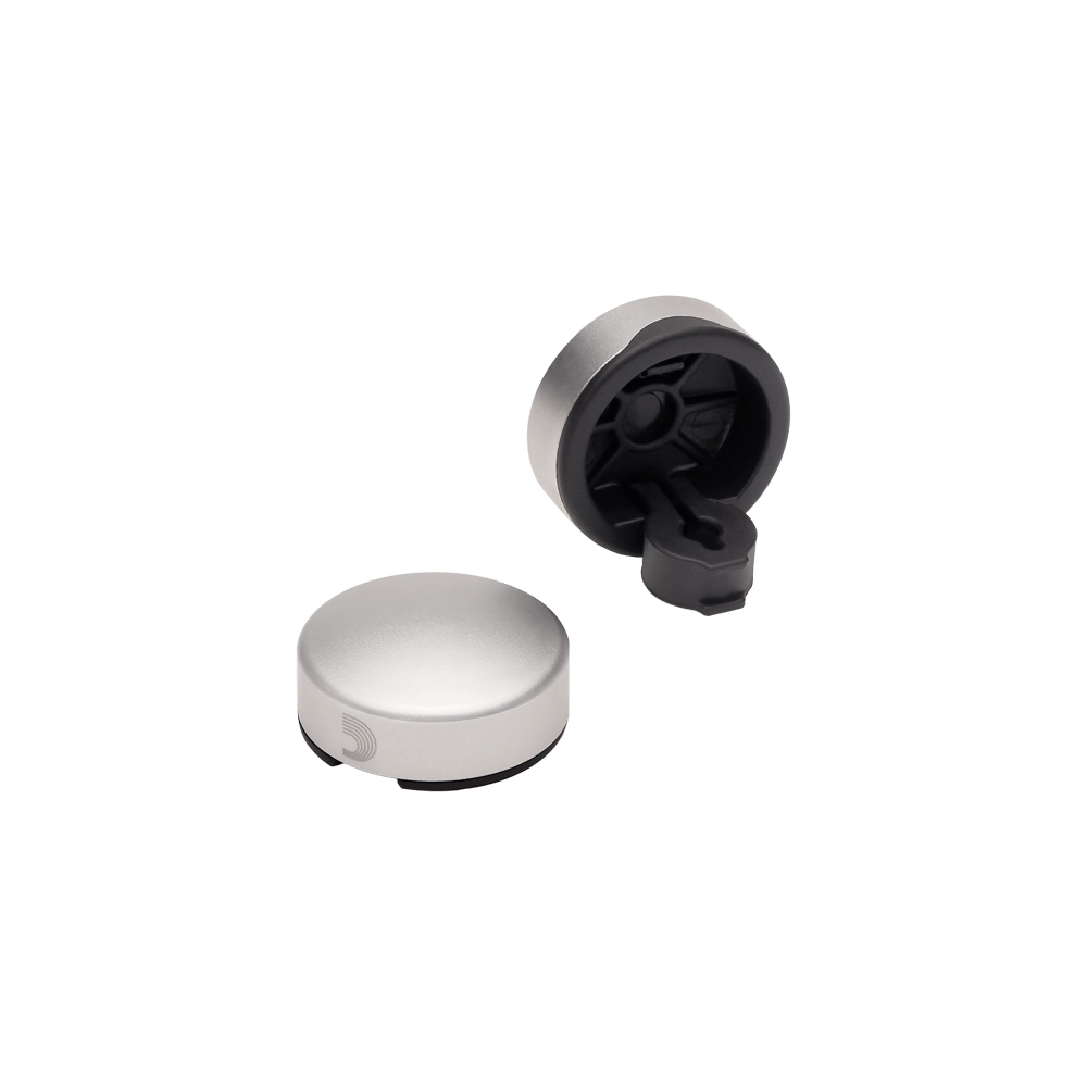 D'Addario Footswitch Topper 2 Pack - Silver