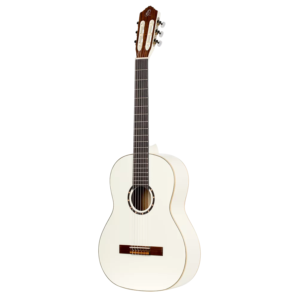 Ortega R121WH Family Series 4/4 Classical Guitar - White