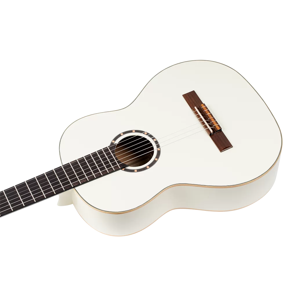 Ortega R121WH Family Series 4/4 Classical Guitar - White