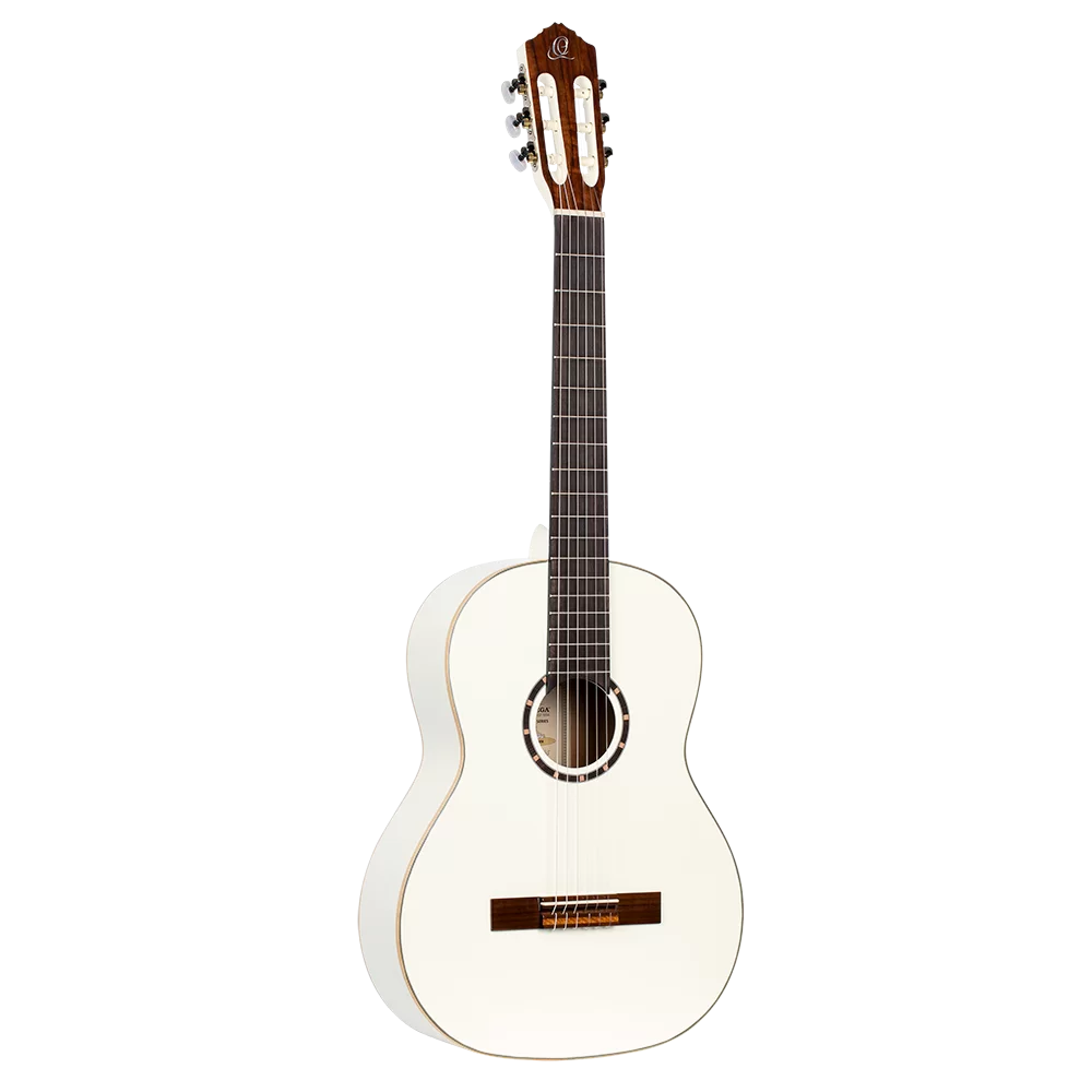 Ortega R121WH Family Series 4/4 Classical Guitar - White