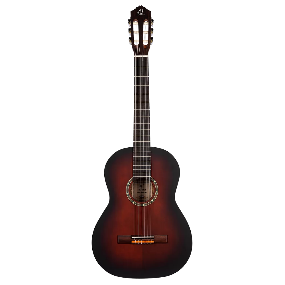 Ortega Student Series Pro Full Size Guitar R55BFT Bourbon Burst Satin